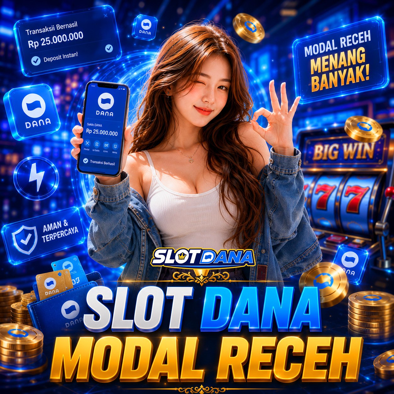 SLOT DANA | Situs Gacor Modal Receh 100 Pasti Cuan Game Slot88 Slot77